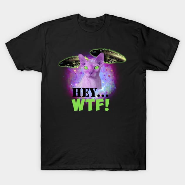 Hey...WTF! T-Shirt by incarnations